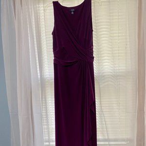 Chaps Floor Length Dress - Size 12